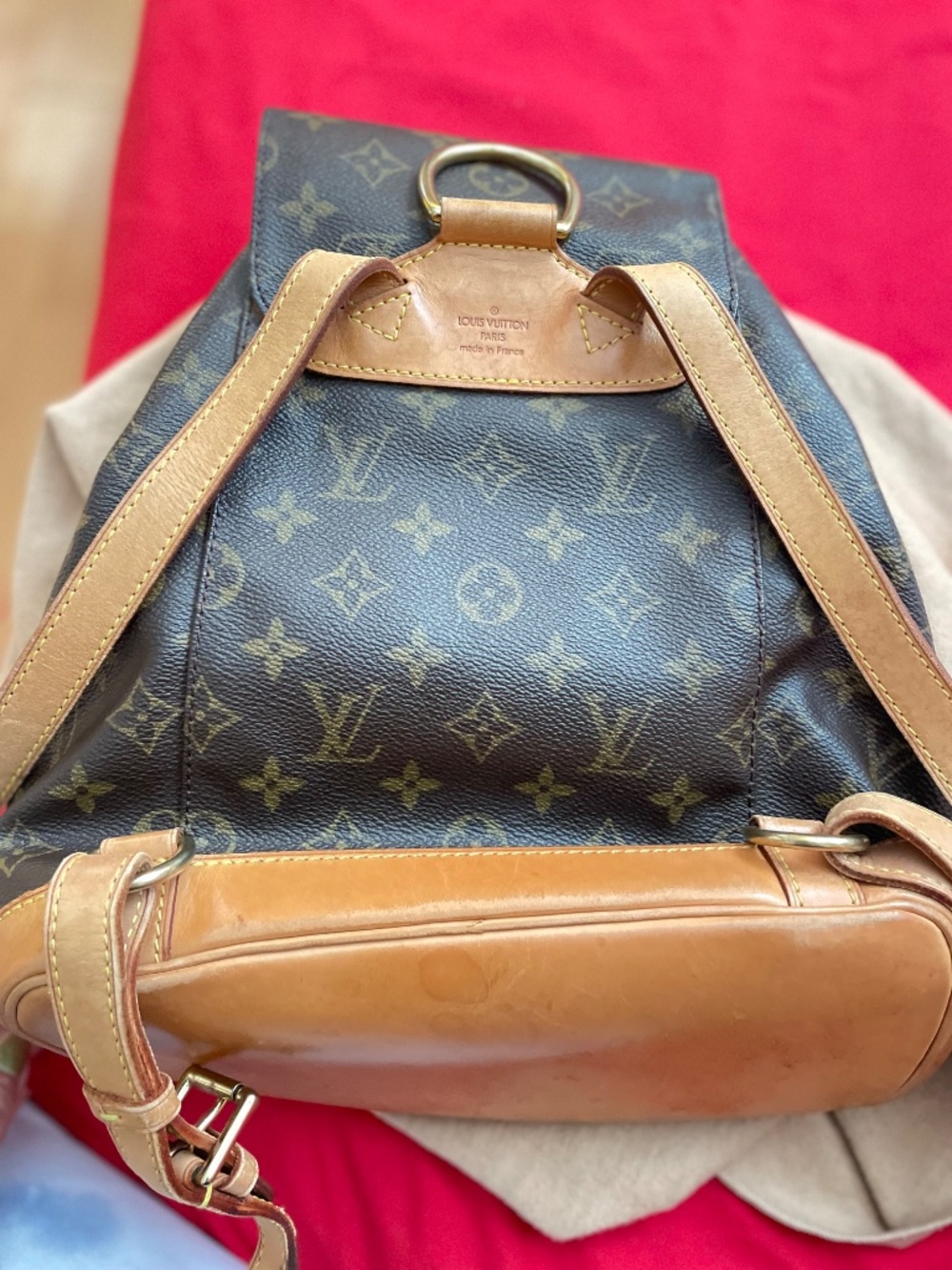 Louis Vuitton Montsouris MM Backpack – Authentic Vintage - Picture 2 of 12